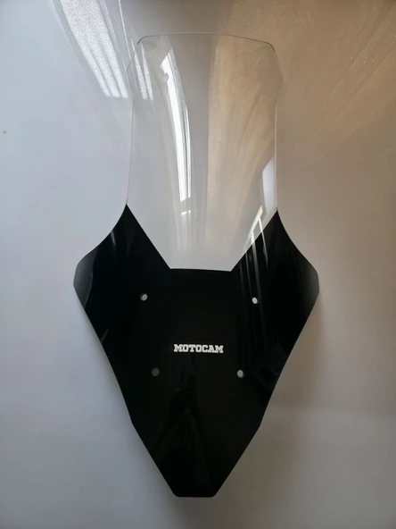 MOTOCAM Arora ZRX 200 Ön Cam 2022 Model 78cm Şeffaf Renkli 4mm UZUN ürün görseli 1