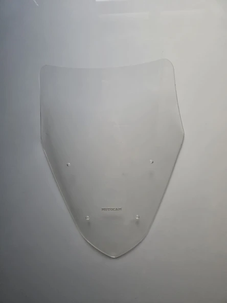 MOTOCAM Aprilia SR GT 200 Ön Cam 2021-2026 Model 43cm Şeffaf Renkli 4mm ürün görseli 1