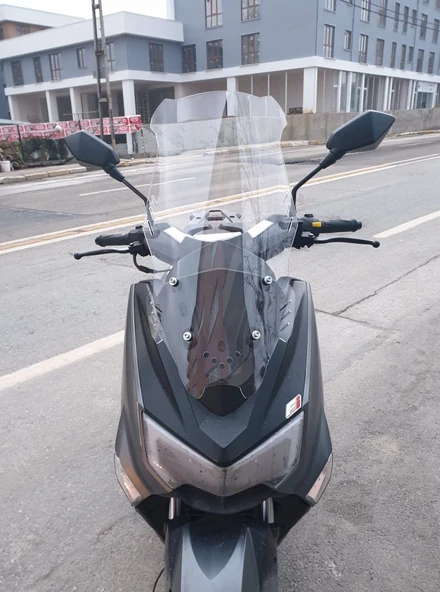 MOTOCAM Arora ZRX 200 Ön Cam 2022 Model 75cm Şeffaf Renkli 4mm UZUN ürün görseli 1
