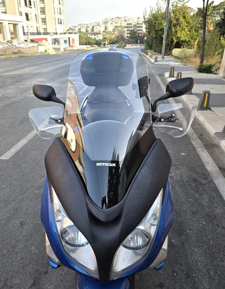 MOTOCAM Honda Silverwing SWT 600 Ön Cam 2008-2013 Model 71cm Şeffaf Renkli 4mm ürün görseli 1