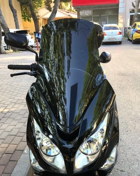 MOTOCAM Honda Silverwing SWT 600 Ön Cam 2008-2013 Model 71cm Siyah Renkli 4mm ürün görseli 1