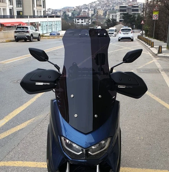 MOTOCAM Volta Revolt RSX6 Ön Cam 2024-2026 Model 72cm Siyah Renkli 4mm ürün görseli 1