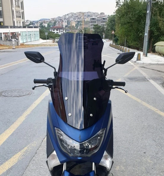 MOTOCAM SFM Pyrexia 150 Ön Cam 2023-2026 Model 69cm Siyah Renkli 4mm ürün görseli 1