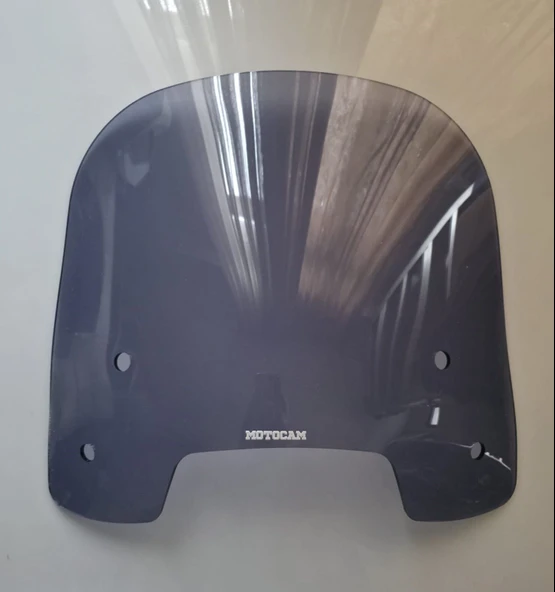 MOTOCAM Skyjet Bayberry Ön Cam 2024-2026 Model 38cm Füme Renkli 4mm APARATSIZ ürün görseli 1