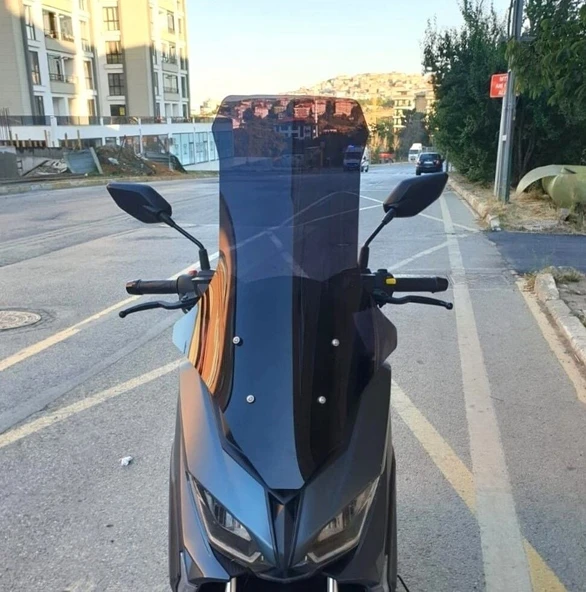 MOTOCAM RKS Grace 202 Ön Cam 2022-2026 Model 78cm Siyah Renkli 4mm UZUN ürün görseli 1