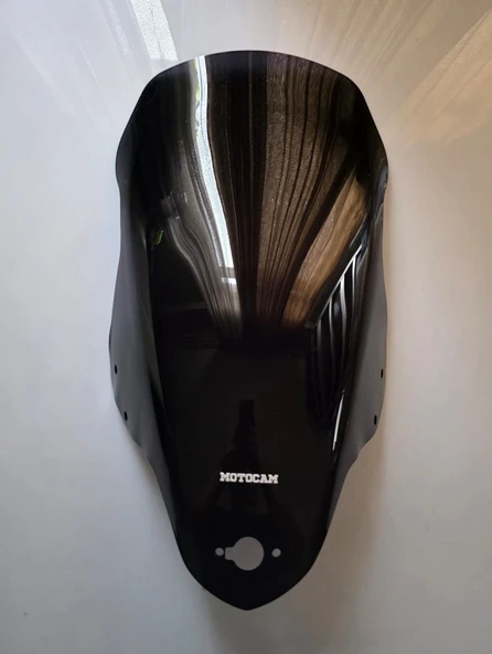 MOTOCAM Kymco Xtown CT 250 Ön Cam 2020-2026 Model 68cm Siyah Renkli 4mm ORİJİNAL BOYLU ürün görseli 1