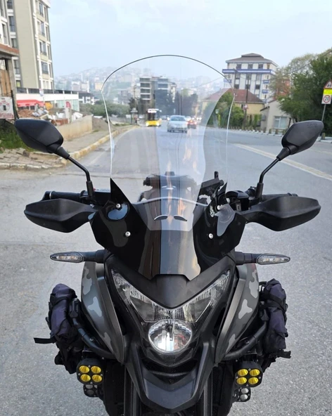 MOTOCAM Honda VFR 1200 Ön Cam 2012-2015 Model 58cm Şeffaf Renkli 4mm ürün görseli 1