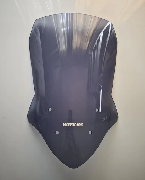 MOTOCAM Suzuki V-Strom DL 650 XT Ön Cam 2012-2016 Model 61cm Füme Renkli 4mm ürün görseli 1