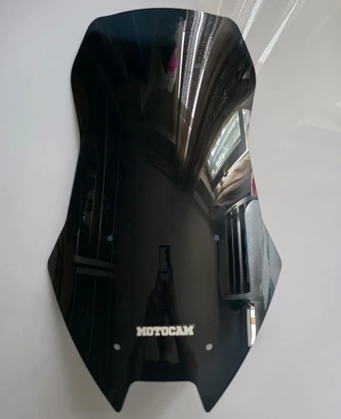 MOTOCAM Mondial Ressivo 250 Ön Cam 2023-2026 Model 57cm Siyah Renkli 4mm ürün görseli 1