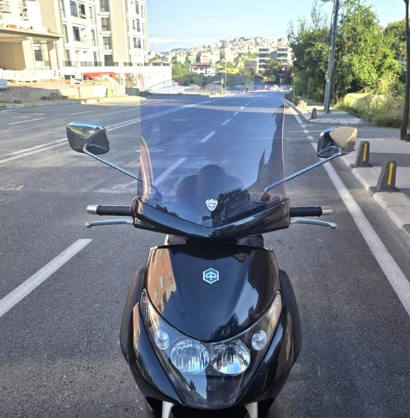 MOTOCAM Piaggio Beverly 250 Ön Cam 2005-2007 Model 44cm Füme Renkli 4mm ürün görseli 1