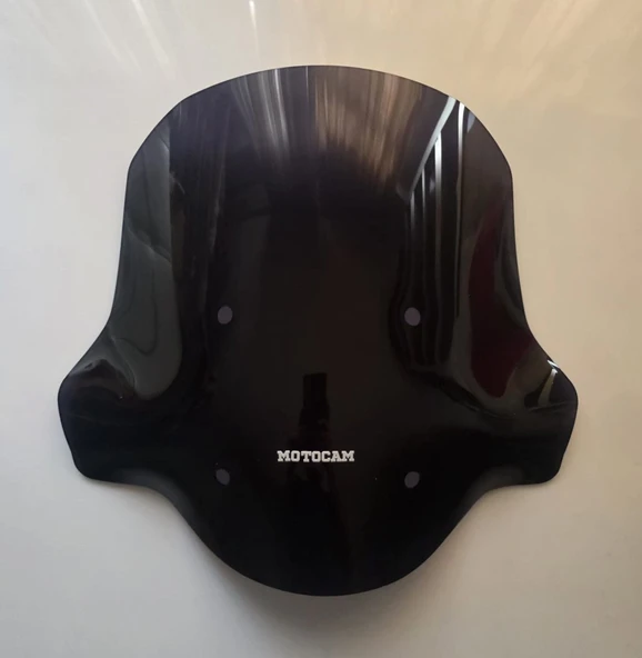 MOTOCAM CSN Comfort Ön Cam 2024-2026 Model 42cm Siyah Renkli 4mm SPORTİF ürün görseli 1
