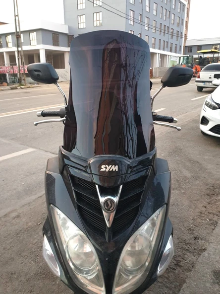 MOTOCAM SYM Joyride 200 Ön Cam 2009-2018 Model 53cm Siyah Renkli 4mm ürün görseli 1