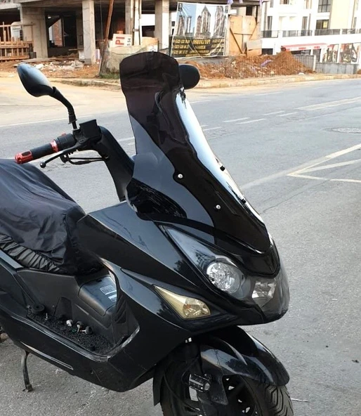 MOTOCAM Daelim S3 Advance Ön Cam 2010-2018 Model 77cm Siyah Renkli 4mm ürün görseli 1