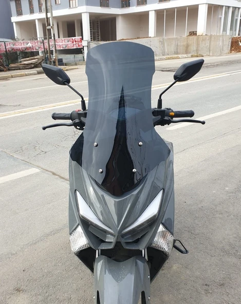 MOTOCAM Volta Apec Apx5 Ön Cam 2023-2026 Model 68cm Siyah Renkli 4mm ORTA BOYLU ürün görseli 1