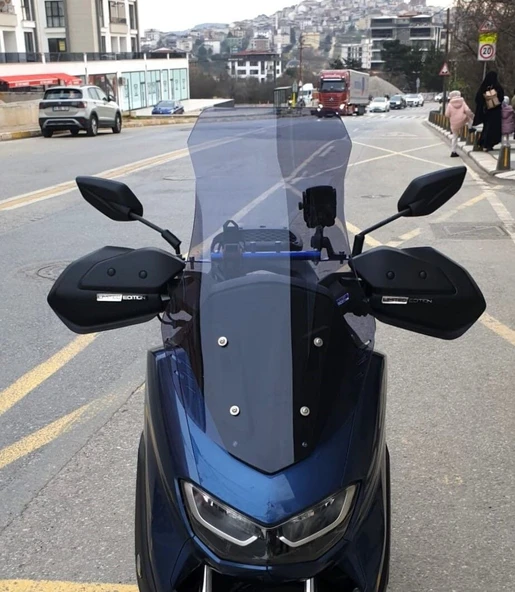 MOTOCAM Volta Revolt RSX6 Ön Cam 2024-2026 Model 72cm Füme Renkli 4mm ürün görseli 1