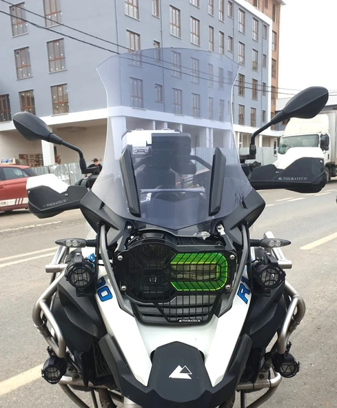 MOTOCAM Bmw R 1200-1250 GS Ön Cam 2013-2024 Model 52cm Füme Renkli 4mm UZUN ürün görseli 1
