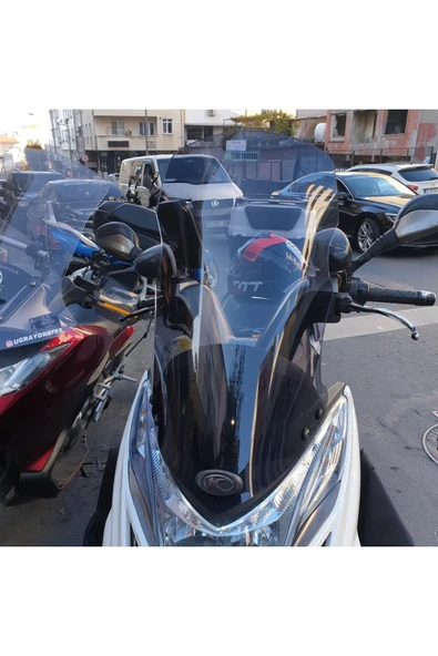 MOTOCAM Kymco G Dink 150 Ön Cam 2013 Model 66cm Füme Renkli 4mm ürün görseli 1