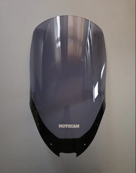 MOTOCAM SYM Joyride 125 Ön Cam 2002-2008 Model 55cm (Karbüratörlü) Füme Renkli 4mm ürün görseli 1