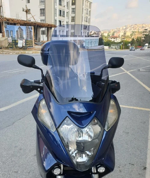 MOTOCAM Honda Silverwing FJS 600 Ön Cam 2001-2012 Model 56cm Füme Renkli 4mm ürün görseli 1
