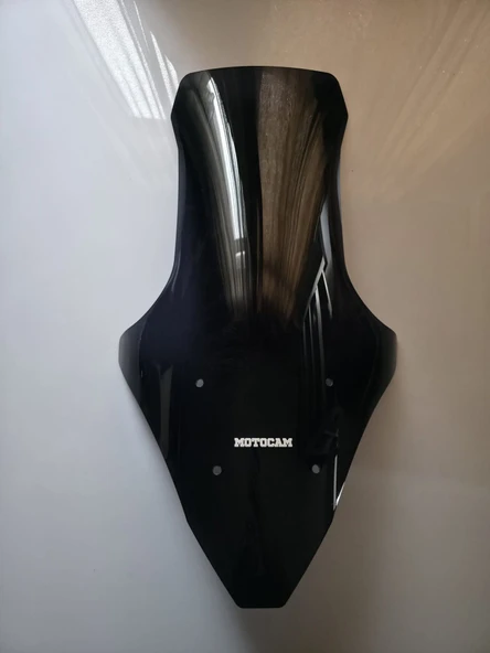 MOTOCAM Arora ZRX 200 Ön Cam 2022 Model 78cm Siyah Renkli 4mm UZUN ürün görseli 1