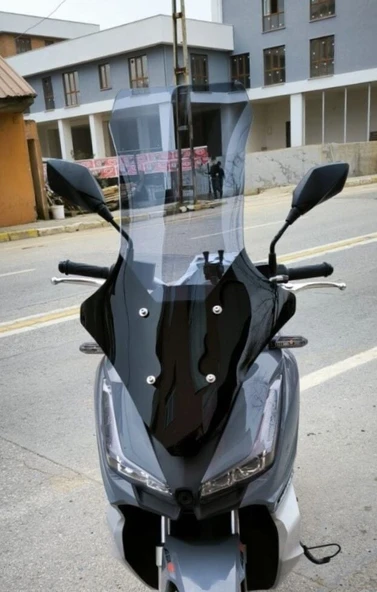 MOTOCAM Volta Revolt RSX7 Ön Cam 2022-2026 Model 78cm Füme Renkli 4mm ürün görseli 1