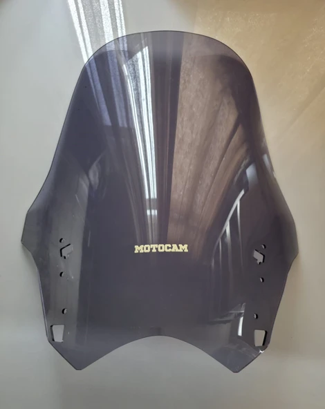 MOTOCAM Yamaha FJR 1300 Ön Cam 2012-2020 Model 64cm Füme Renkli 4mm ürün görseli 1