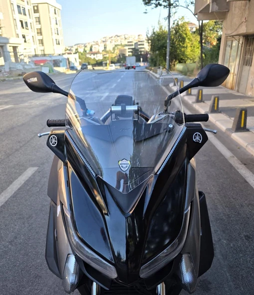 MOTOCAM Yamaha Xmax Ön Cam 2014-2017 Model 36cm Şeffaf Renkli 4mm SPORTİF ürün görseli 1