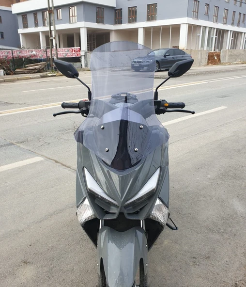 MOTOCAM Volta Apec Apx5 Ön Cam 2023-2026 Model 68cm Füme Renkli 4mm ORTA BOYLU ürün görseli 1