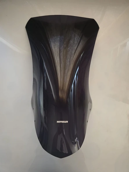 MOTOCAM Mondial Fuzion 125 Ön Cam 2024-2026 Model 68cm Siyah Renkli 4mm ürün görseli 1
