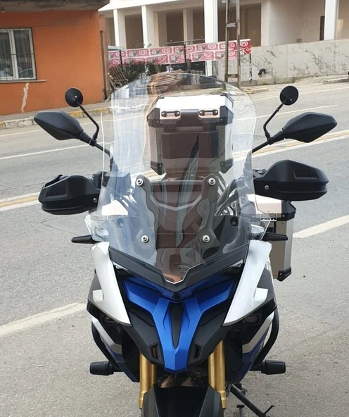 MOTOCAM Voge DSX 525 Ön Cam 2023-2026 Model 56cm Şeffaf Renkli 4mm ürün görseli 1