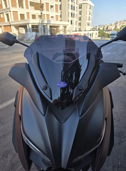 MOTOCAM Yamaha Xmax Ön Cam 2018-2022 Model 36cm Siyah Renkli 4mm SPORTİF ürün görseli 1