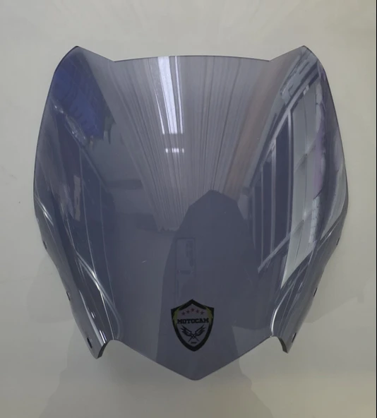 MOTOCAM Yamaha Xmax Ön Cam 2011-2013 Model 36cm Füme Renkli 4mm SPORTİF ürün görseli 1