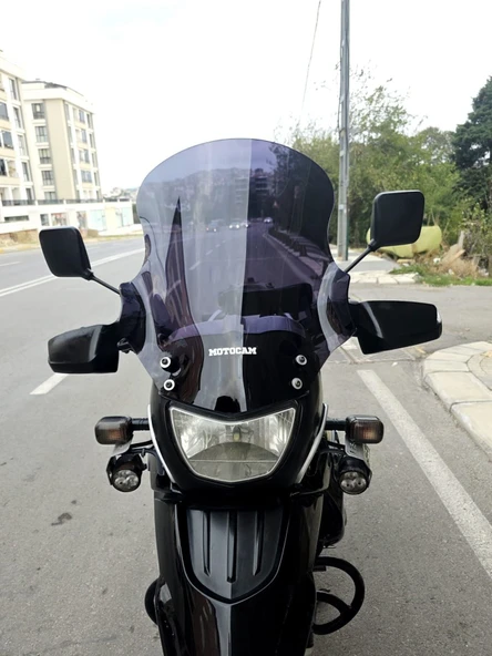 MOTOCAM Bmw F 650 GS Ön Cam 2004-2007 Model 50cm Siyah Renkli 4mm İADE YOKTUR ürün görseli 1