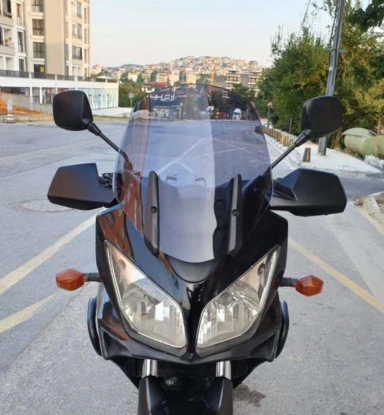 MOTOCAM Suzuki V-Strom DL 650 Ön Cam 2004-2010 Model 45cm Füme Renkli 4mm ürün görseli 1