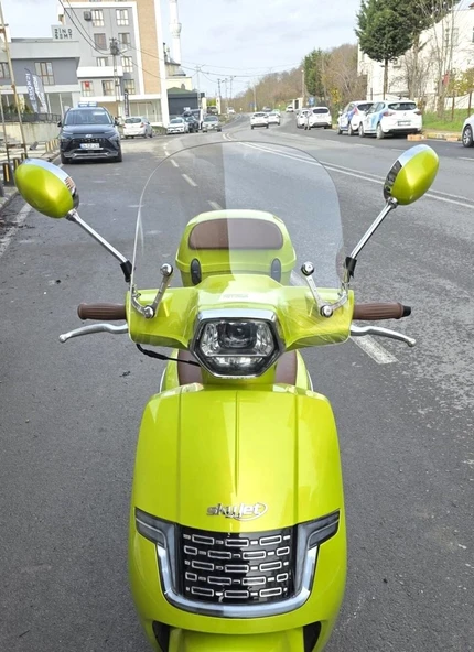 MOTOCAM Apachi Beauty 50 Ön Cam 2024-2026 Model 38cm Şeffaf Renkli 4mm APARATSIZ ürün görseli 1