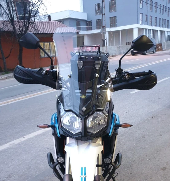 MOTOCAM Voge Rally 300 Ön Cam 2022-2026 Model 51cm Şeffaf Renkli 4mm ürün görseli 1