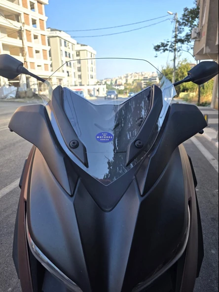 MOTOCAM Yamaha Xmax Ön Cam 2018-2022 Model 36cm Şeffaf Renkli 4mm SPORTİF ürün görseli 1