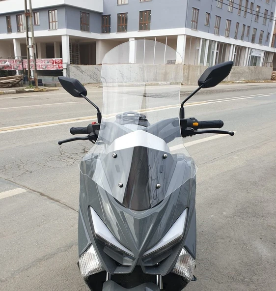 MOTOCAM Volta Apec Apx5 Ön Cam 2023-2026 Model 68cm Şeffaf Renkli 4mm ORTA BOYLU ürün görseli 1