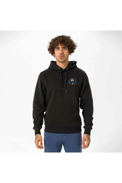 Routefield House Siyah Erkek Sweatshirt RFHOUSE2223-001 ürün görseli 1