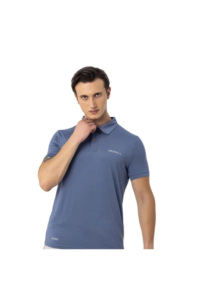 Merrell Pace Erkek Mavi Polo Tişört ürün görseli 1