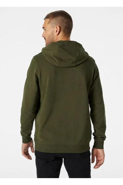 Helly Hansen BOX HOODIE KAPİŞONLU Haki - Resim 3