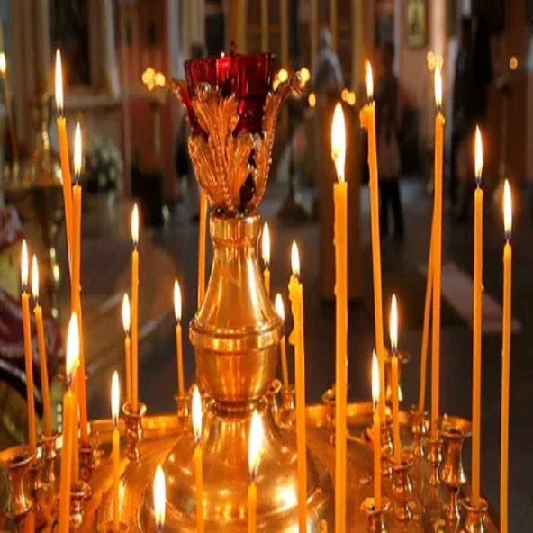 YÜKSEK KALİTE 16PCS CHURCH WHİTE CANDLES 16 ADET BEYAZ ARINMA MUMU BEYAZ KİLİSE MUMU BEYAZ AYİN MUMU ürün görseli 1