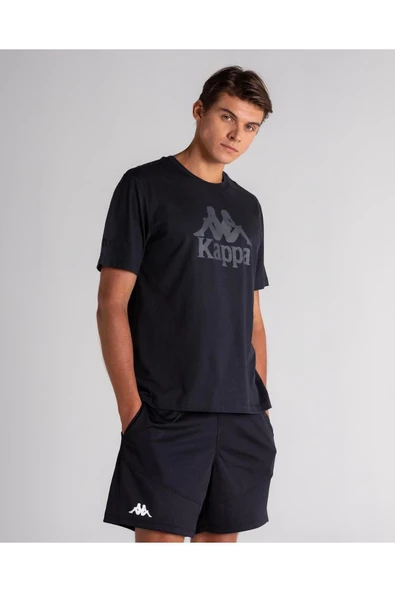 Kappa Authentic Tahitix Erkek Siyah Regular Fit Tişört - Resim 2