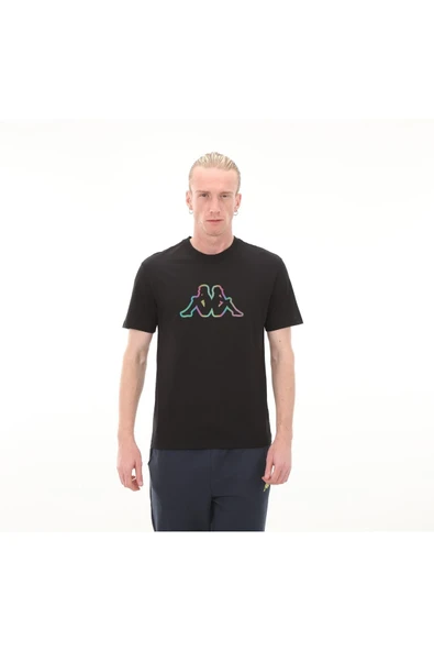 Kappa 321W4GW-005 Kappa Logo Brıan T-Shırt Erkek T-Shirt Siyah ürün görseli 1