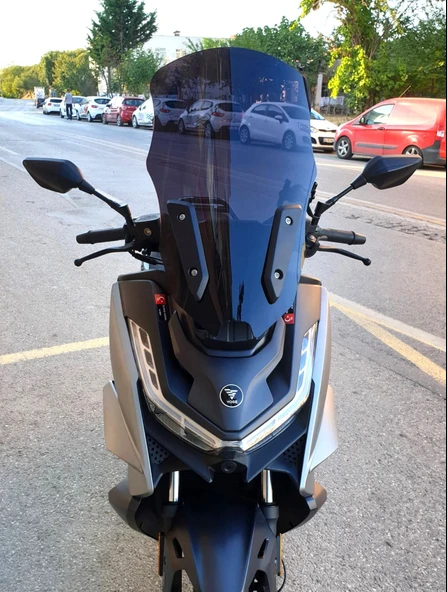 MOTOCAM Voge SR3 Ön Cam 2023-2026 Model 70cm Siyah Renkli 4mm ürün görseli 1