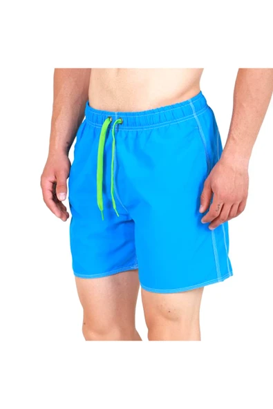Fundamentals Solid Boxer Erkek Mavi Yüzücü Mayo 4051589 ürün görseli 1