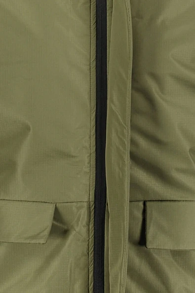 Erkek H Winter Jacket M - Haki - Resim 3
