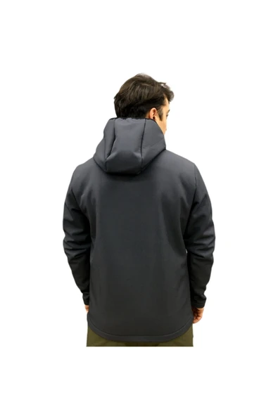 Erkek Gri Softshell Ceket - Resim 2