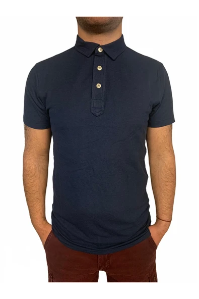Polo Erkek Lacivert Tshirt 21502-04 ürün görseli 1