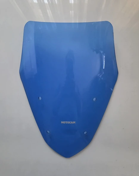 MOTOCAM Yuki Vampire 125 Ön Cam 2023-2026 Model 43cm Mavi Renkli SPORTİF ürün görseli 1